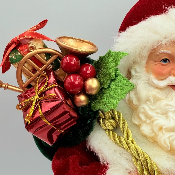 Ashland Santa Claus Figurine w/Good List & Gift Bag Collectible Christmas Decor - Picture 4 of 5